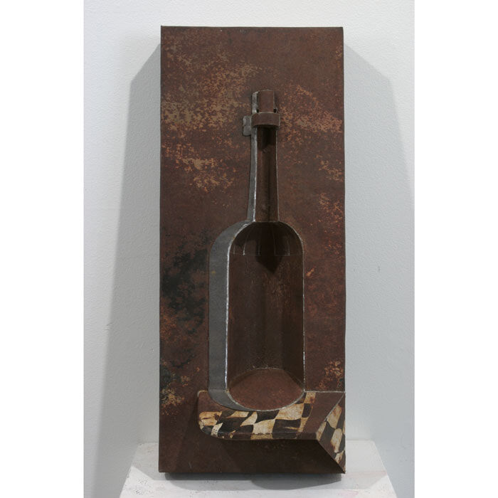 1994-Bottle-Wall-Sculpture-recycled-tin-John-Buckley-Collection-photo-courtesy-of-Daniel-Doratt-1