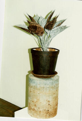 1993-Shimmer-Pot-plant-Recyled-Tin-Muhling-Collection-1-1