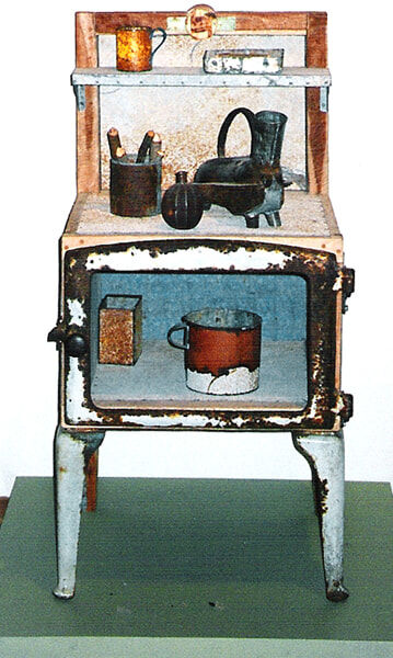 1991-Curagee-Cooker-Recycled-tin-wood-Private-Collection-1