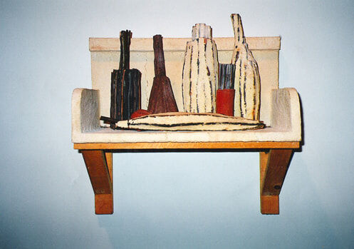 1994-Still-Life-Shelf-Twigs-paper-mache-woodPrivate-Collection-1